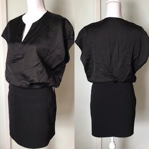 Designer-The Kooples Cap-sleeves Shirtdress